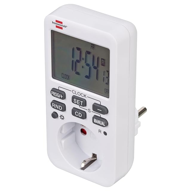 Brennenstuhl Comfort-Line digital weekly timer plug