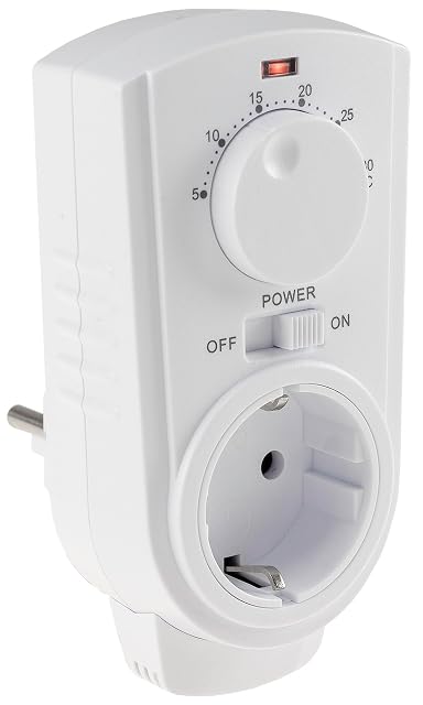 ChiliTec ST35 plug-in outlet thermostat with analog rotary dial