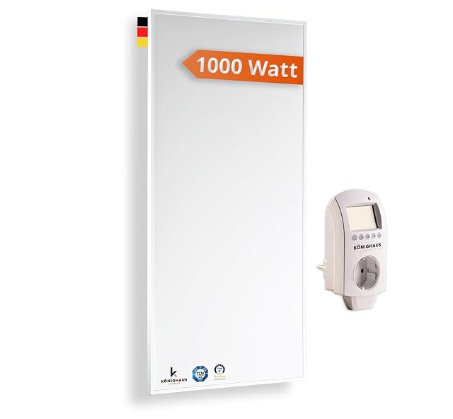 Könighaus P-Serie 1000 W wall-mounted infrared heating panel