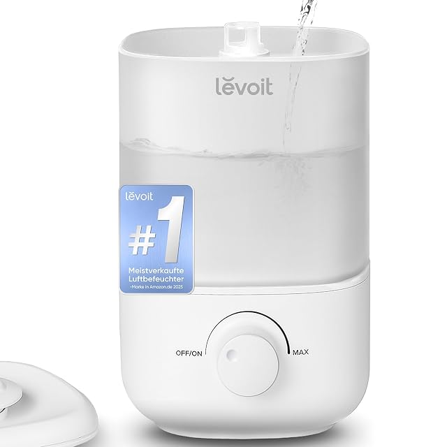 Levoit Classic 160 entry-level ultrasonic humidifier with top-fill tank