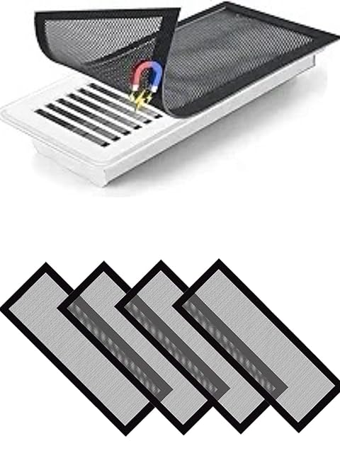 LPECMX magnetic vent cover screens with PVC frame for floor registers