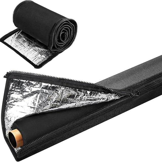 XINNIKESI insulated aluminum foil air conditioning pipe cover with zip