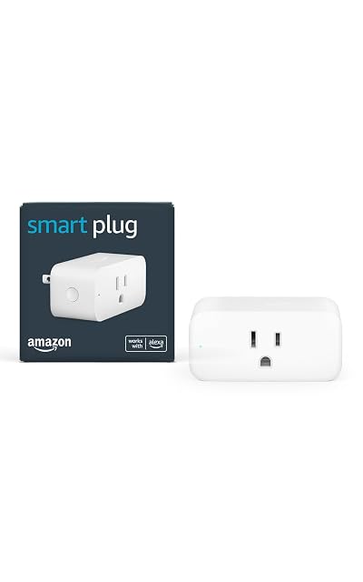 Amazon Smart Plug in white with single socket and status light