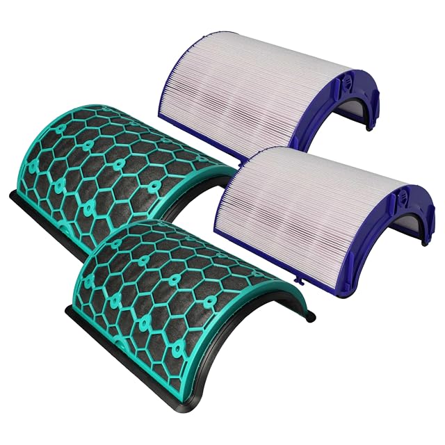 vhbw third-party 2-piece HEPA and activated carbon filter set for the Dyson Purifier Cool TP11